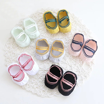 South Korea floor socks children spring and summer baby early education toddler socks cotton thin baby shallow boat Socks 1-3-5 years old