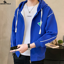 Paul Spring Cash Jersey Cardiovert Clothing Male Knitted Jacket College Student Loose Tide Casual Sports Jacket