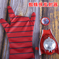 Iron Man Wrist Launcher Superhero Spider-Man Gloves Children Toys Boys Birthday Gift Superman