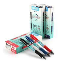 Dianshi new N95x antibacterial capacity pressed neutral pen medical using water white-collar students pen 0 5mm