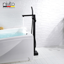nivito Floor-standing bathtub faucet Shower set All-copper hot and cold vertical bathtub side faucet