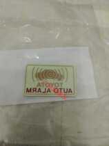 Applicable to Heng Zi Hyun Ralink Camry CHR Han Landa Yaris Yat Yat Yat Glass Anti-theft Warning Label Sticker