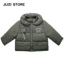 JUZI STORE Clothing Nylon Crepe Cloth Military Style Down Jacket Neutral Boy Girl 1741417