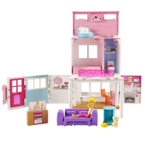 Barbie mini little Barbie Doll Sweet House Princess play house big villa mansion set Girl Toy