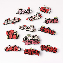 Childrens cute text hairclip little girl art does not hurt hair banghai clip headgear Princess wholesale hair accessories