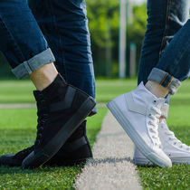 PONY lovers classic high help canvas shoes casual Korean version breathable vulcanising 100 hitch a little white black trendy sneaker
