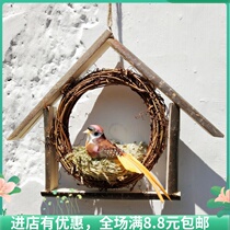 Dry branches handmade diy creative home decoration Pastoral style Wall decoration Wall hanging natural pendant decoration