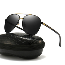 Sunglasses Mens Polarized Ink Mirror Retro Trend Glasses Driving Fishing Fashion Big Box Driving Stars Same