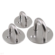 Thickened solid 304 stainless steel adhesive hook Sand bag hook Light hook fixing hook U-shaped load-bearing adhesive hook hook