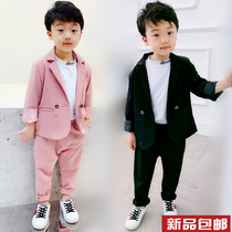 Childrens clothing Childrens suit suit Mens and womens suit suit Two-piece suit Boy suit dress suit Performance suit tide