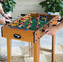 Educational girl manual football machine football table football toy simulation football mini football field interaction