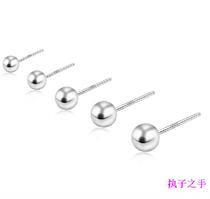 Tide Card Ornament Earcap 925 Pure Silver Earplugs Male and female ear stud Earrings Earrings Earnter Earrings With a single price spot