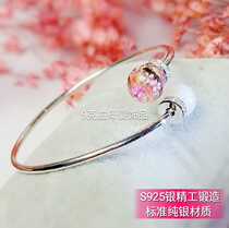 Baby fetal hair souvenir bracelet tire serve diy homemade breast milk sterling silver bracelet year old permanent gift collection