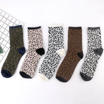 Student socks children BAO WEN mid-tube socks tide spring and autumn Korean version of academic style Japanese Korean personality Joker pile socks women