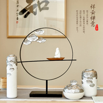 New Chinese Zen Ornaments Tea Ceremony Living Room TV Cabinet Entrance Home Creative Craft Decorations Business Gifts