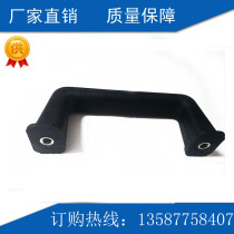 LS505 handle inlaid metal nut Industrial machinery handle Hole distance 130 handle High load-bearing plastic black