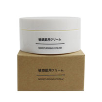 MUJI No Inprint Good Sensitive Muscle Moisturizing Face Cream Mild Not Irritating 50g Skin Care Pint Repair Moisturizing Face Cream