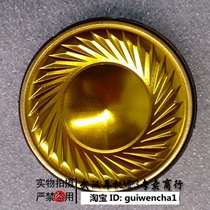 DIY Maintenance Headphones Accessories Gold Battle Deck 40mm Midhole Brass Ring Horn Bass very nice