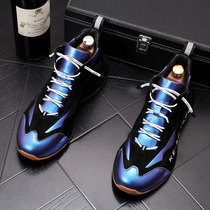 Tide brand Old father shoes mens ins trend Joker Korean version of thick bottom increased in autumn breathable sports leisure high-top shoes