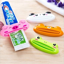 Cartoon toothpaste squeezer Korean version manual toothpaste squeezer lazy cosmetics facial cleanser squeezer