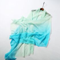 High-quality sophisticated good value and comfortable coexistence of wild gradient color cashmere scarf ~ ~ Z253