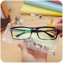 Glasses case Girl Sisters Heart South Korea Xiaoqing New cute Brief Portable Retro Personality Creative Eye Box