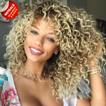 Europea women fashion curly hair African short hair wigs ins