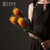 Australian Emperor flower simulation flower indoor living room coffee table table table desktop fake flower silk flower arrangement decoration decoration light luxury