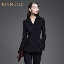 Ruinuo blazer Womens Spring and Autumn new leisure business commuter suit professional wear fashion slim overalls