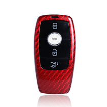 Benz E grade E300 new C200L GLC260 carbon fiber key shell female GLA cla car key sleeve buckle bag