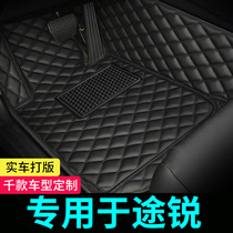  Volkswagen Touareg new fully enclosed special car floor mat original custom floor mat 2021 20 19 18 17 16