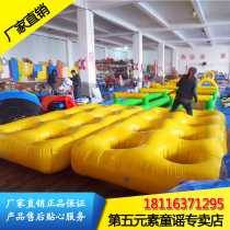 Factory direct sale fun sports props fun sports equipment inflatable trap obstacle parent-child sports props