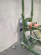 Opening machine opening box hydraulic drilling rig forming open bottom box artificial hand-shaking and lifting concrete drilling machine