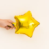 Baby Birthday Placement Stars Aluminum Film Balloon Children Birthday Party Decorated Balloon Wedding Wedding Wedding