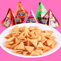 Sanhui sharp angle crispy Miao crispy angle pot noodles Triangular crispy puffed food Small packaging Snacks Snacks Bulk FCL 1kg