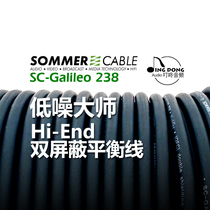 Germany Sommer SC-Galileo 238 2-core fully shielded audio signal line fever microphone wire