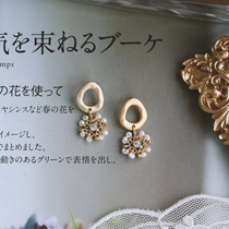 925 Pure Silver Needle Earrings Woman Temperament Fashion Personality Earrings retro High-grade Sense Natural Freshwater Pearl Earrings