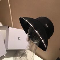 French retro black face little girl autumn and winter Inherherben woolen wool Bell hat hat fisherman hat tide