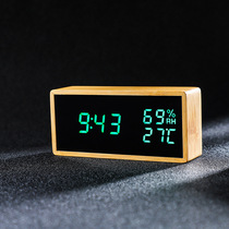 New electrics temperature and humonity alarm clock