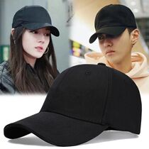 Hat female Korean student solid color cap summer outing baseball cap sunshade star same sun hat