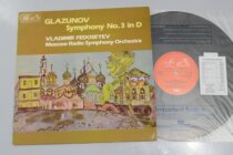Gramanov 3 Symphony Fedoseyev Glazunov EMI ASD Black Glue LP