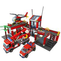 774pcs New City Fire Station Building Blocks Fire Fighting C