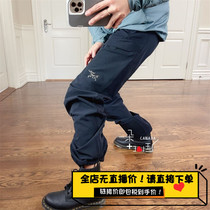 ARCTERYX ancestor bird Gamma MX AR LT SL male and female soft shell outdoor windproof long pants