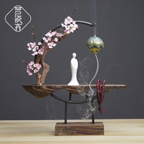 New Chinese Back-Back Incense Stove Swing room Office Xuanguan Home Zen Zen Accessories hanging large fragrance Incense Stove