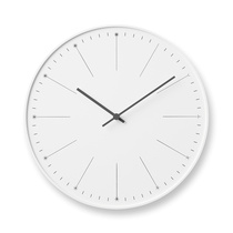 Lemnos Japan imported dandelion wall clock Nordic minimalist clock home mute living room bedroom quartz clock