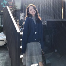 Autumn and winter clothes 2021 New Hepburn style French jumpsuit skirt size womens high sense fashion two-piece suit