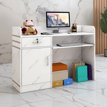 Cash register shop small bar table simple modern commercial clothing store convenience store counter reception reception desk