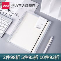 Loose-leaf Ben A5 Notebook Minimalist Creative Thickening B5 Notes Business Class Notes Business Crosswire Spiral Notes 60 Page