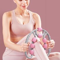 Ring leg massager roller foam roller calf massage stick fitness student female thin leg artifact