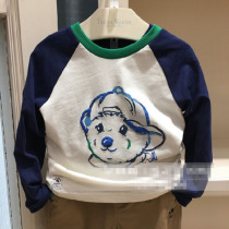 Boys Long Sleeve T Shirt Shirt Cover New Baby Kids in Childrens Yellow TKLA 91202A